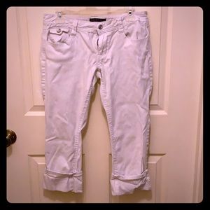 Angel's Jeans Capris, bling on back pockets!